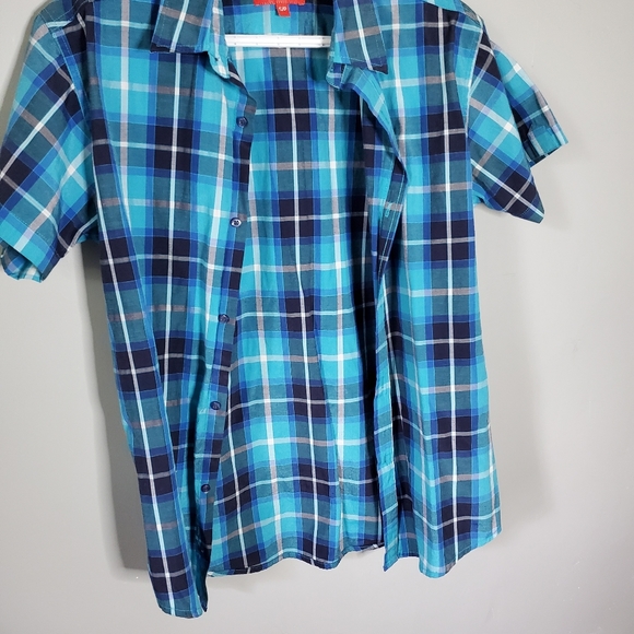 Motogear Boys sz Small Plaid Shirt - Picture 1 of 4